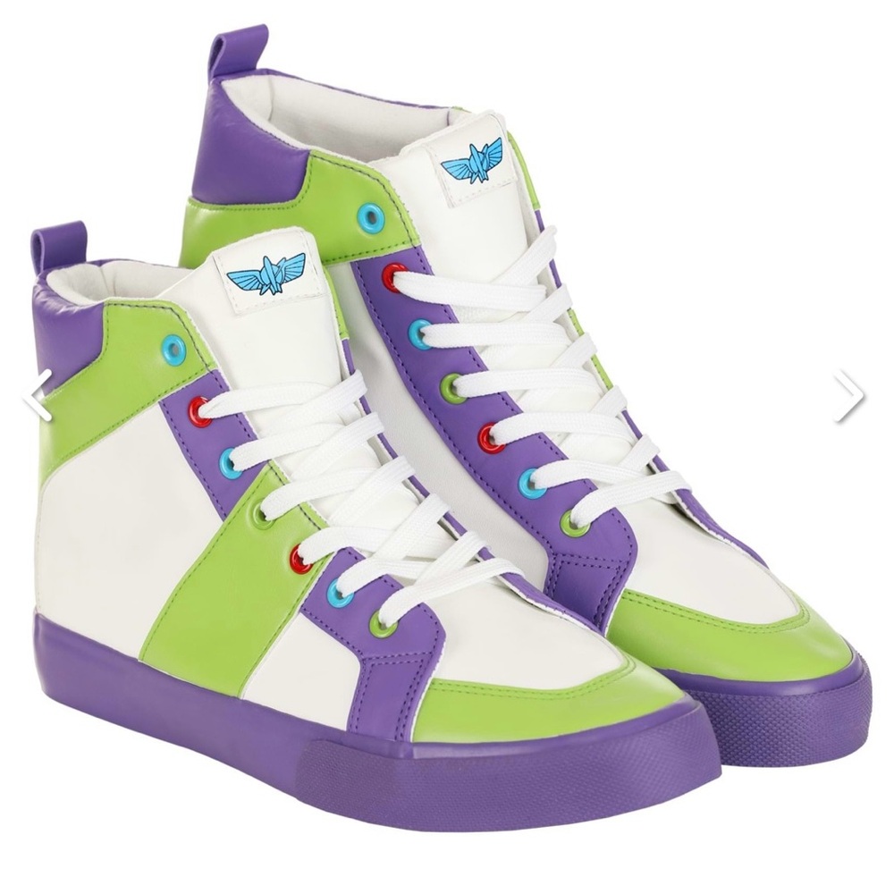 Ground Up | Buzz Lightyear High tops | Toy Story 4 | Size 13 Toddler/Kids